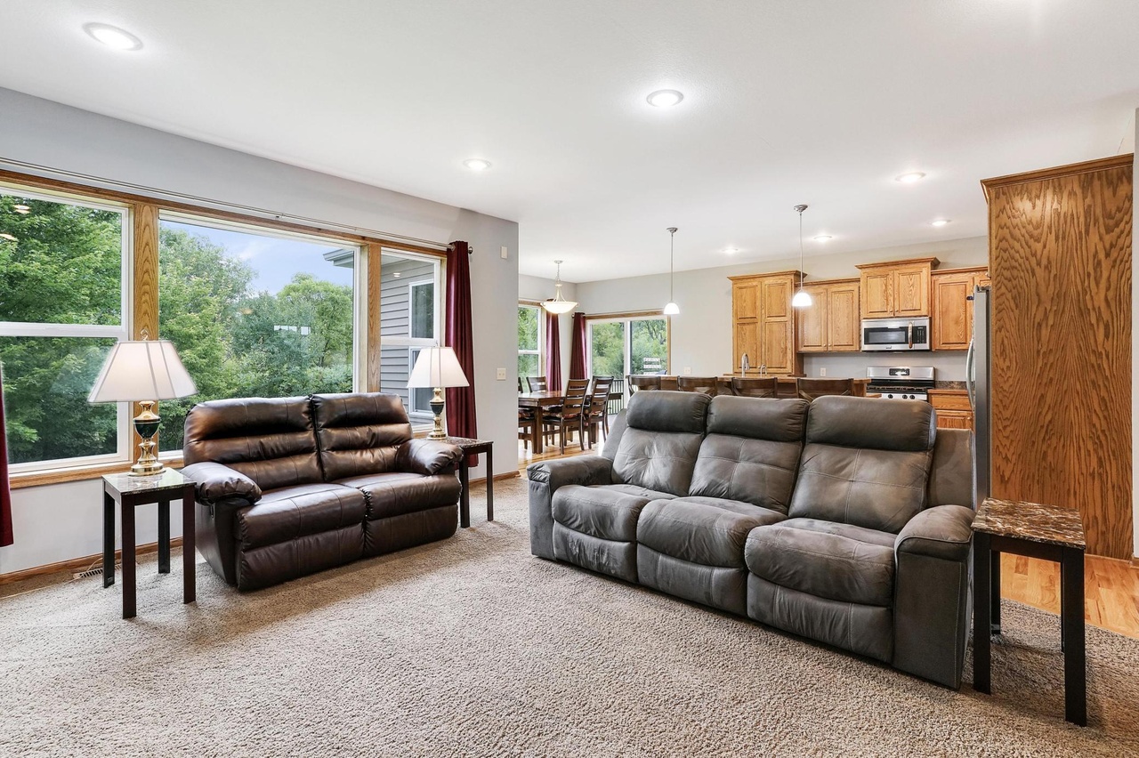 Bright living area at Sapphire Home
